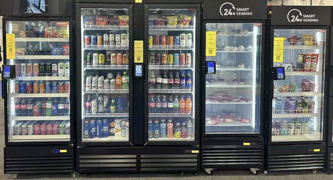 AI SMART VENDING COOLERS FOR BUSINESS