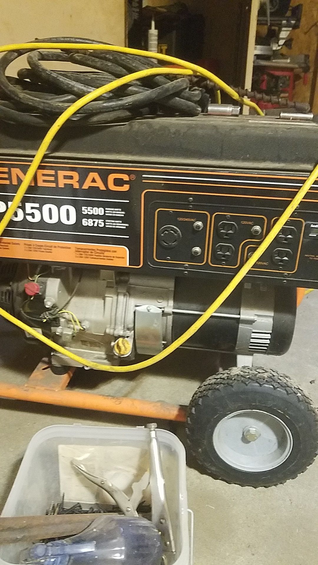 Generac gp5500 generator