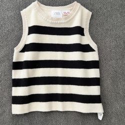 Zara Toddler Girl Sweater Vest 3/4t