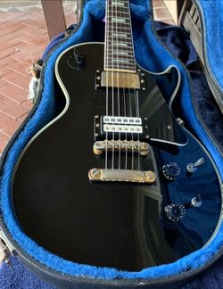 Electra Omega X210 Black Beauty MIJ Single Cut 1977 Electric Guitar Japan w HSC