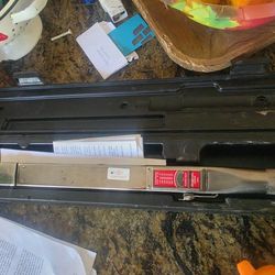 This Torque Wrench came from a working environment and was tested. From my understanding Snap on will calibrate this free of charge for life as part o