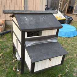Chicken coop and runs