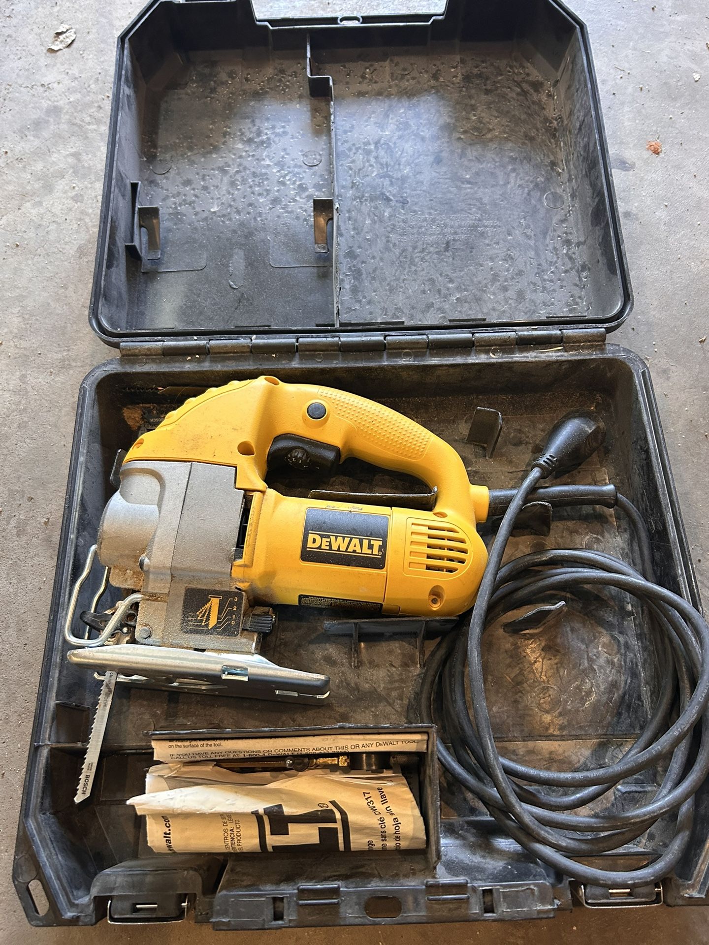 Dewalt Orbital Jigsaw