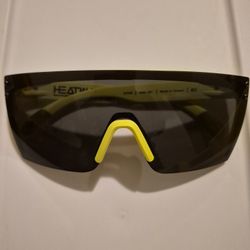 Heatwave Lazer Face Yellow Sunglasses