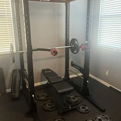 Weights Full Set with Power Cage 