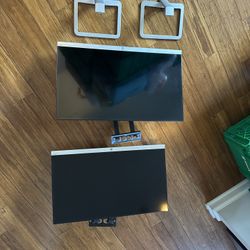 27” HP LED MONITORS / (2) 