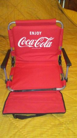 Coca cola bleacher carrier seat