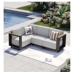 new,4 pieces outdoor patio set ( already Assembled