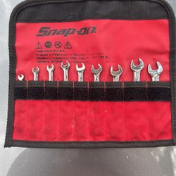 Snap On Midget Wrenches Full Set 1/8-3/8