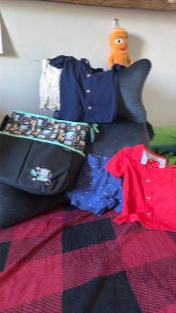 Bag with two sets of clothes