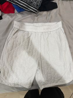 Dior Oblique Shorts White
