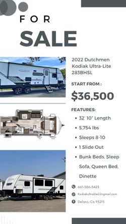 2022 Dutchmen Kodiak Ultra-Lite 283BHSL