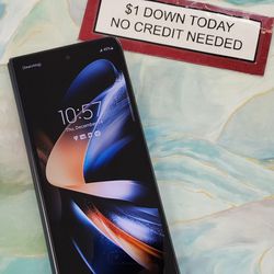 Samsung Galaxy Z Fold 4 5G 7.6 - Pay $1 DOWN AVAILABLE - NO CREDIT NEEDED