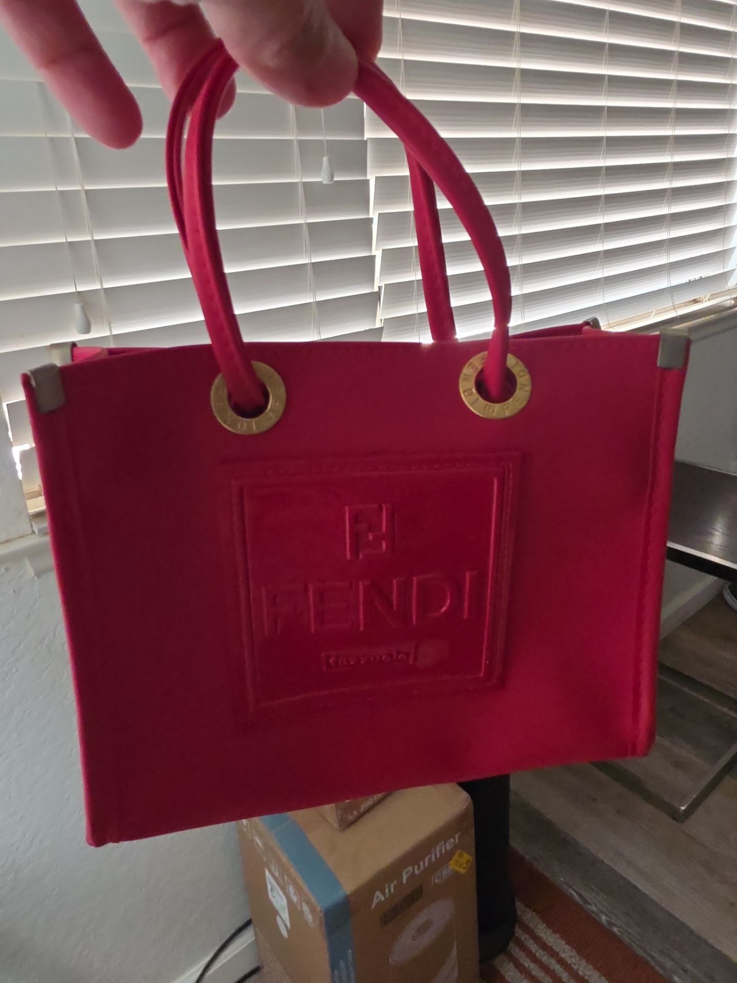 Vintage Fendi micro tote bag