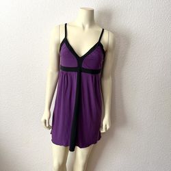 Y2K Purple Nightgown  Size S (4/5)