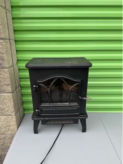3D Infrared Quartz Electric Fireplace Stove Heater