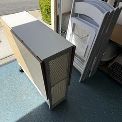 Portable Table w/ 4 Chairs