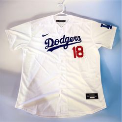 Los Angeles Dodgers #18 Yoshinobu Yamamoto 2024 Home Jersey