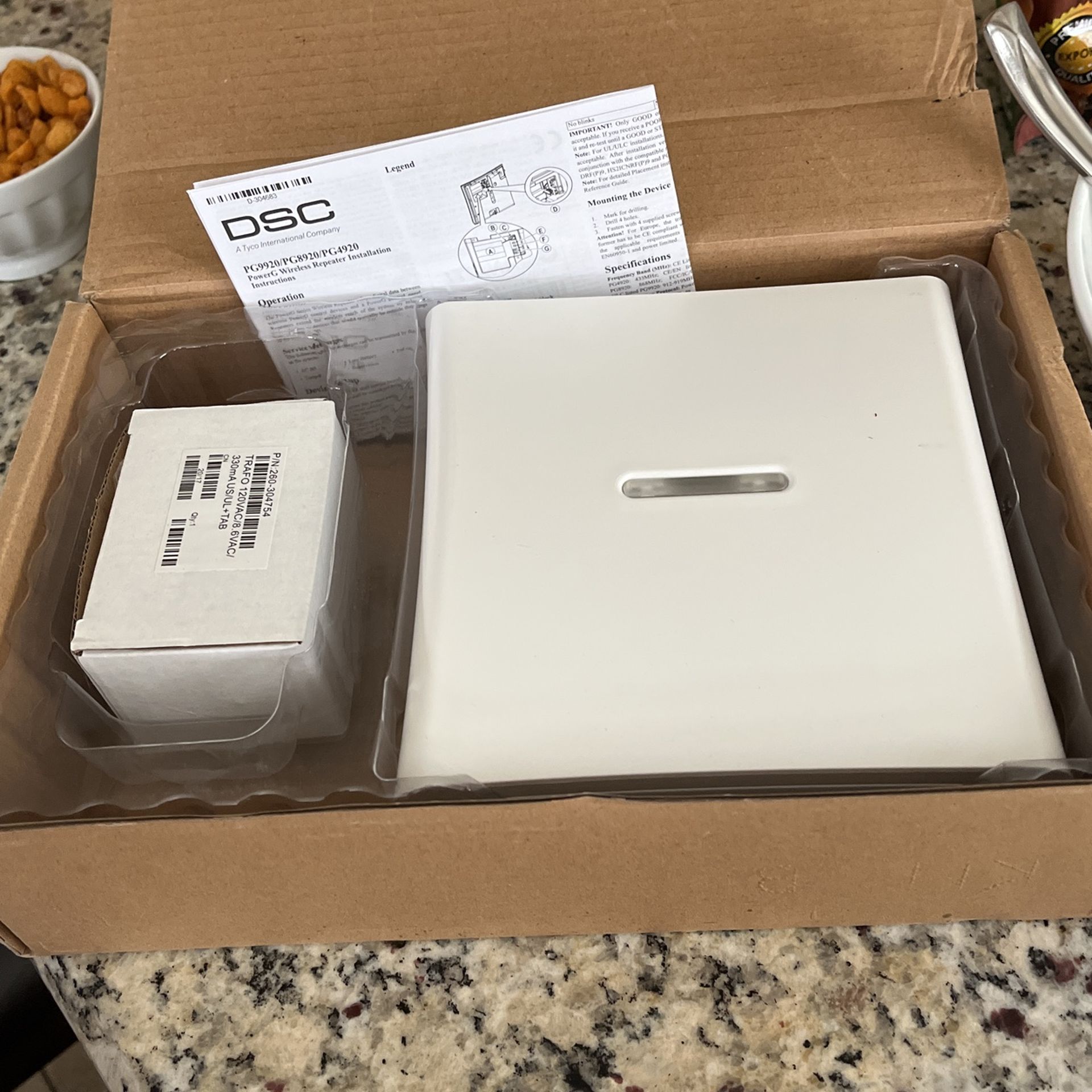 DSC Power G Wireless Repeater
