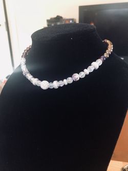 Diamond style choker