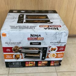 NINJA DOUBLE OVEN WITH FLEXDOOR.