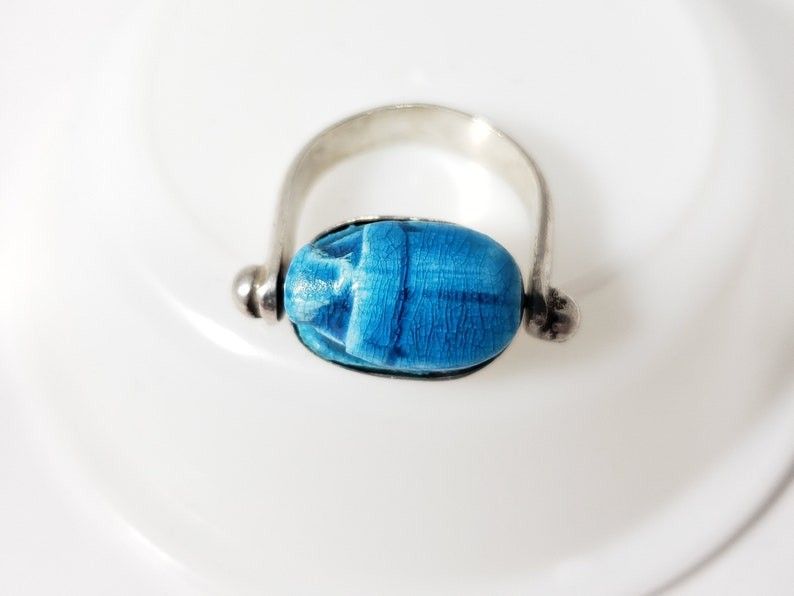 Egyptian swivel Ring