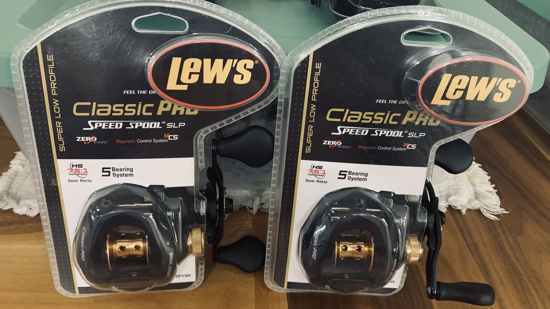 LEW’S Classic Pro Speed Spool SLP Baitcaster RH , 7.5:1