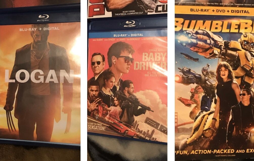 Bumblebee, Logan, and Baby Driver Bundle