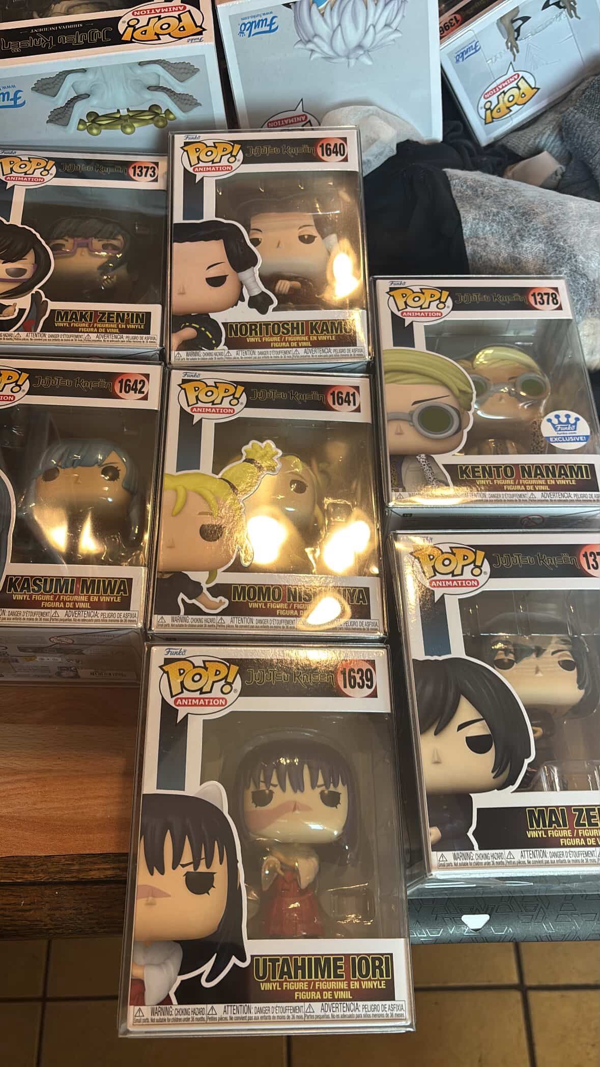 Jujutsu Kaisen Funko Pop Bundle Lot (Con Exclusives, Chases, Exclusives, Commons)