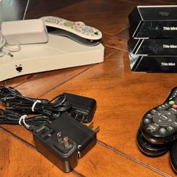 TiVo Bolt 1000GB ota & cable tuner plus 3 TiVo minis