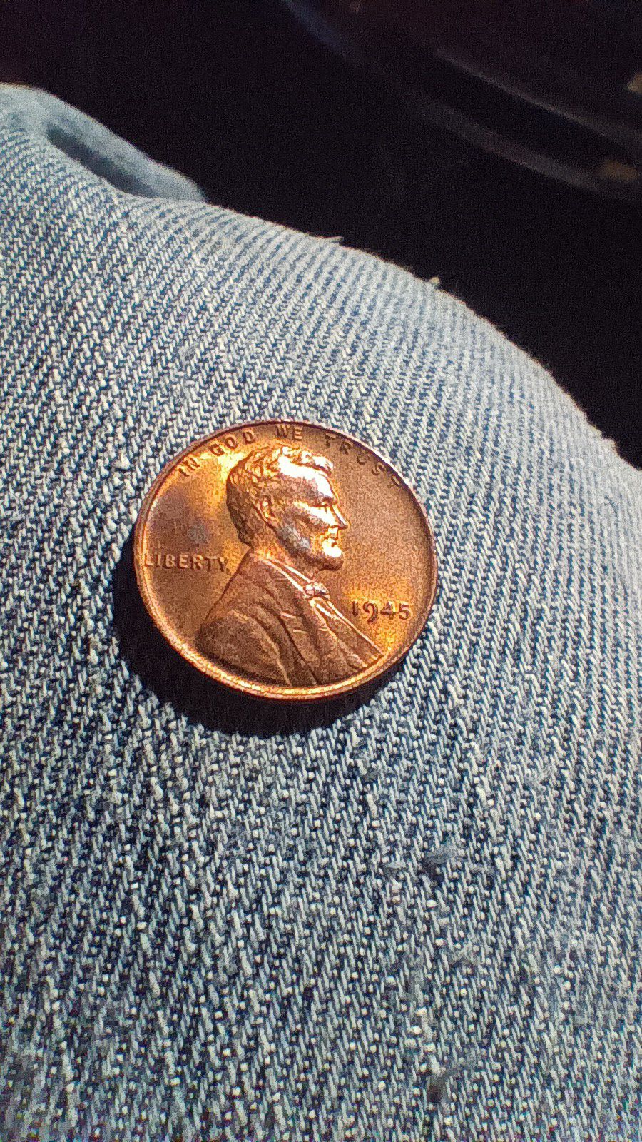 1945 Wheat Cent 
