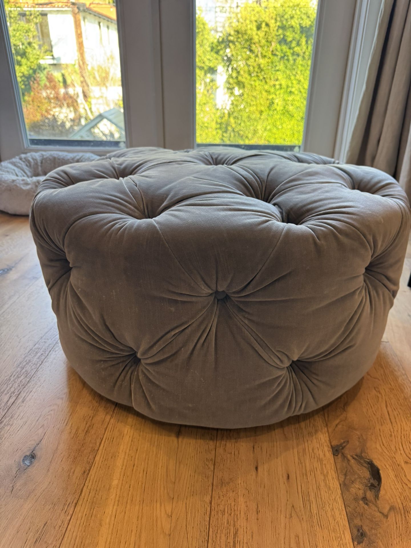 RH Baby And Child Tufted Ottoman