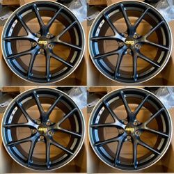 New 18 Inch BBS Style Rims Wheels 18x8 +35 (5x120) CB: 72.6 Fits BMW