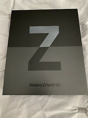 NEW AT&T Samsung Galaxy Z Fold3 FOLD 3 5G SM-F926U - 256GB - Phantom Black ATT

