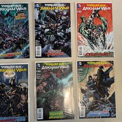 Forever Evil: Arkham War 1 2 3 4 5 6 DC 2013 Complete Set Lot 1-6 Batman Bane