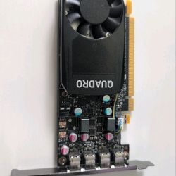 NVidia Quadro P620 2gb PCI express Video Card 4x mini Display Port