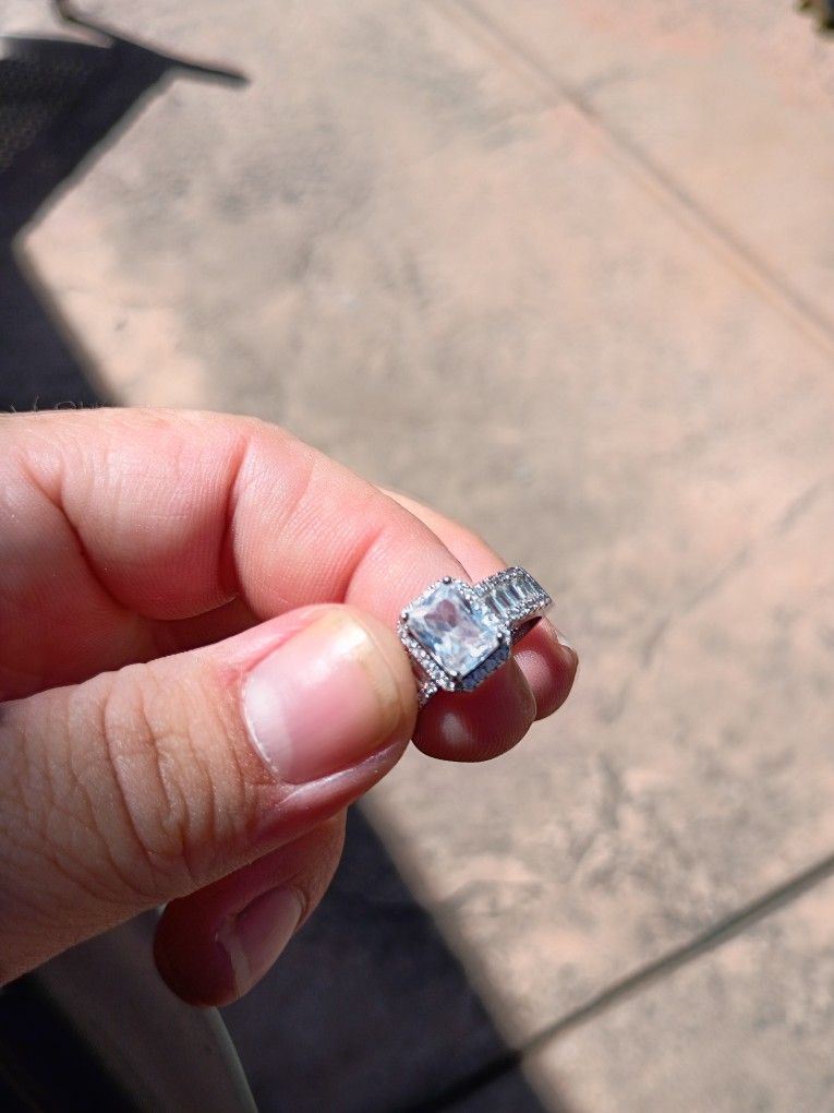 Wedding Ring 1 Carat Cz 
