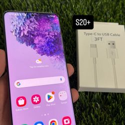 Samsung Galaxy S20+ Plus 5g. Like New And Unlocked! 