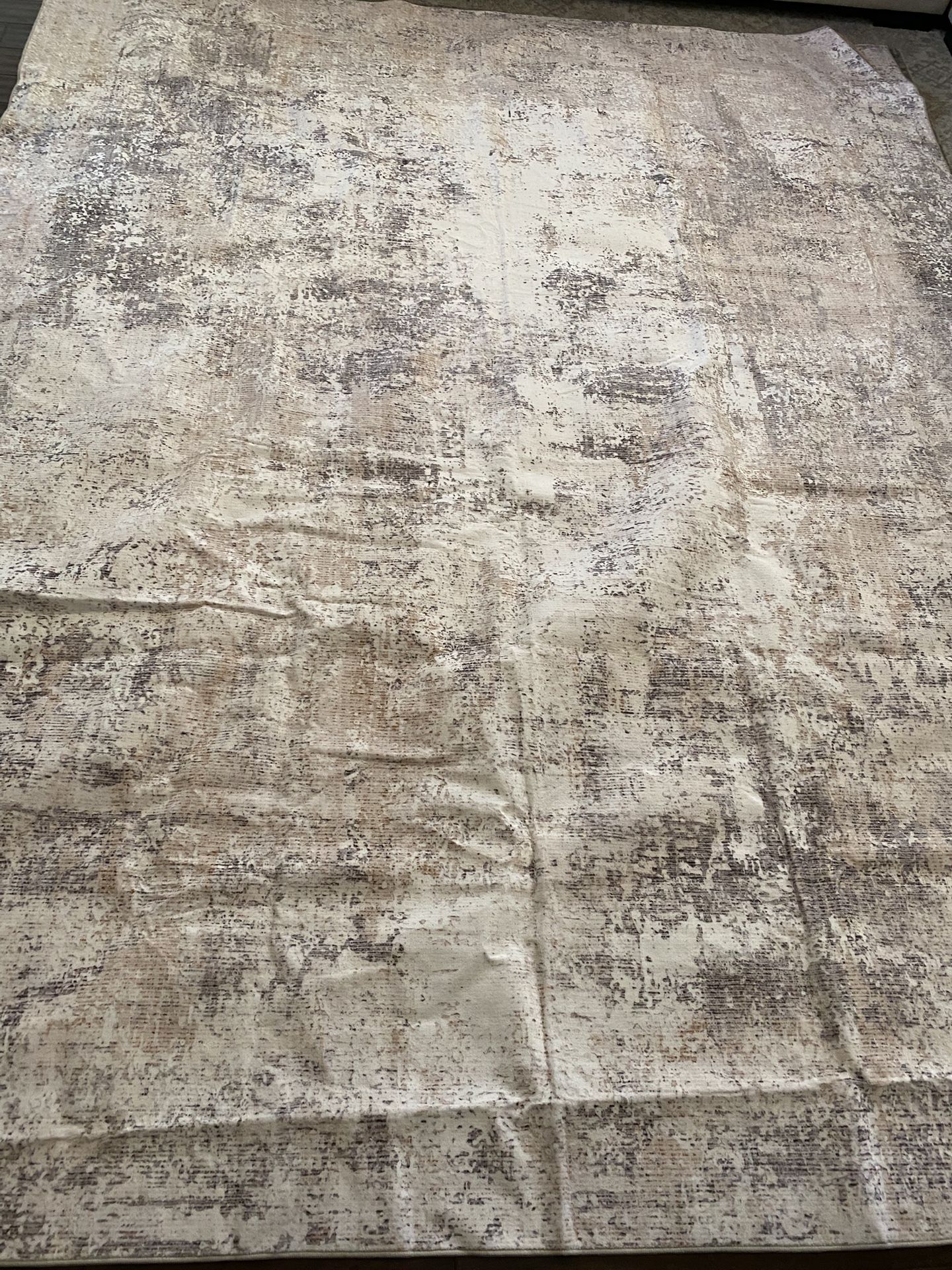 New distressed 8’x10’ area rug (#332)
