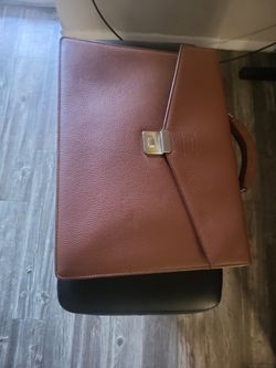 Armani Colezzioni 2 Section Brief Case