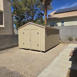 10x16 Storage Sheds Installed On Site In One Day $3295
