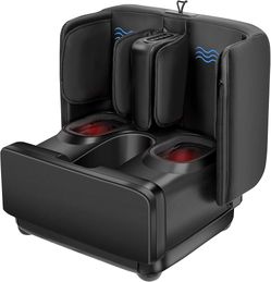 Title BACKplus Ottoman Shiatsu Leg & Foot Massager with Heat – Foot & Calf Massager