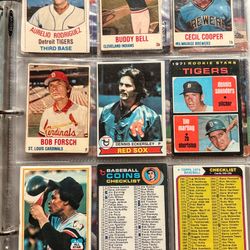 360 Baseball Cards In Binder Older Cards And 93 Fleer Ultra Griffey Bonds Etc.