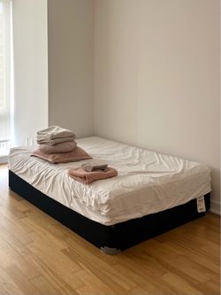 Full Size Mattress + Box Spring – $200