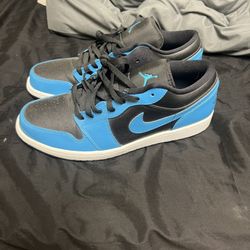 Jordan 1 Low Laser Blue Size 12 