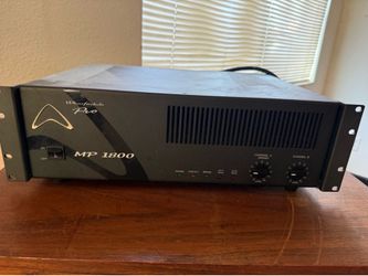 Wharfedale Pro MP 1800 Power Amplifier - 1800W Bridged, Pro Audio