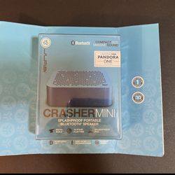 JLab Crasher MINI Splashproof IPX5 Portable Bluetooth 4.0 Metal Speaker Wireless