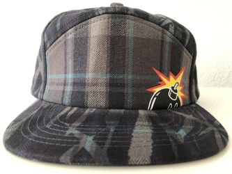THE HUNDREDS ADAM BOMB 5 PANEL SNAPBACK HAT CAP SUPREME BLUE NEW