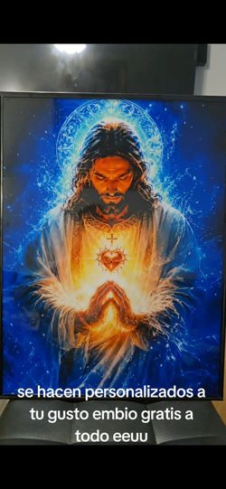 Sale of custom acrylic and relief paintings