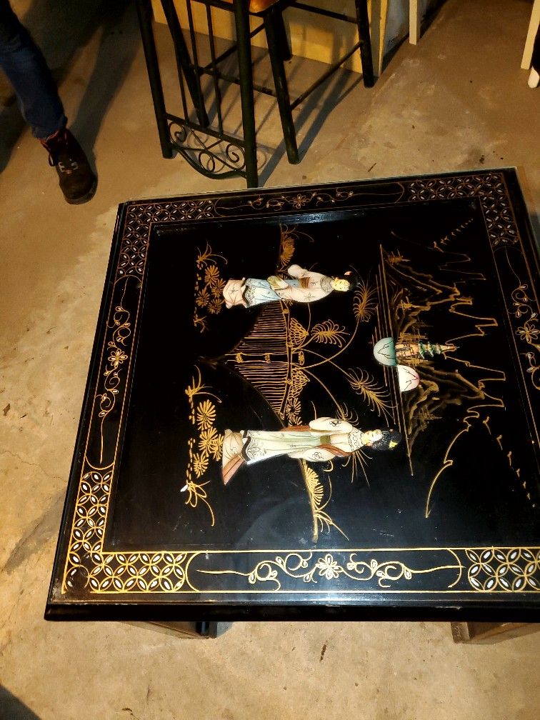 Oriental Corner Table